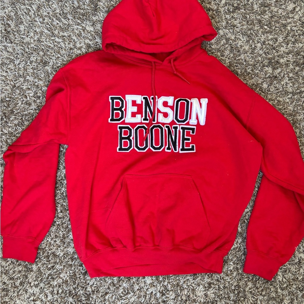 Red Benson Boone Hoodie